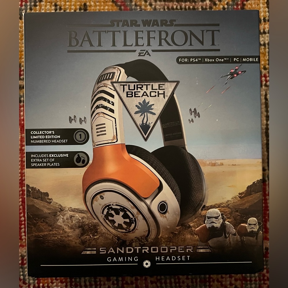 Star Wars Battlefront headset limited edition